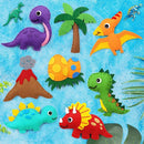 CiyvoLyeen Dinosaur Sewing Kit Dinosaur Felt Animal DIY Crafts for Girls and Boys Educational Sewing for Kids Art Craft Kits for Beginners by TinyTreasures Baby Boutique