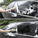 Window Cleaning Squeegee kit, 13.78" Squeegee and 13.78" Microfiber Scrubber with Aluminum Alloy Pole, 54" Telescopic Window Cleaning Tool for Glass Door, Shower Glass Door, Car Windshield-2 Pads by GreenHaven Gardens