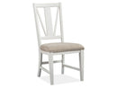 Heron Cove - Dining Side Chair With Upholstered Seat (Set of 2) - Chalk White