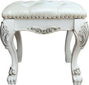 Dresden II - Vanity Stool - Bone White by HouseOfZazla