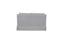 Loveseat With Skirt And Reversable Cushions And 2 Pillows - Light Gray