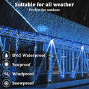 2-Pack 200FT Solar String Lights for Outside, 600 LED Extra-Bright Solar Light Outdoor with 19 Modes & Timer, Waterproof Fairy Solar Lights for Garden Patio Tree Christmas Decorations (Blue), 2021B by GreenHaven Gardens