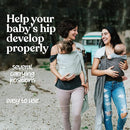 Nalakai Ring Sling Baby Carrier, Soft Linen Baby Sling, Baby Wrap, Comfort, Style, and Giving Back - Carry Your Little One with Love by TinyTreasures Baby Boutique