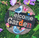 Spoontiques - Garden Décor - Dog Crossing Stepping Stone - Decorative Stone for Garden by CozyNest Decor