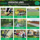 4ftx50ft Weed Barrier Landscape Fabric Heavy Duty, Premium 3.2oz Weed Barrier Fabric Weed Tarp, Weed Fabric, Garden Landscaping Fabric by GreenHaven Gardens