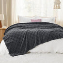 Bedsure GentleSoft King Size Blanket for Bed - Super Soft Cozy Blankets for Women Men Girls, Large Fuzzy Fleece Throw for Bedroom Decor, Dark Grey,108x90 Inches by CozyNest Decor