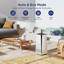 Membrane Solutions Air Purifiers for Home Large Room up to 3027 Ft² in 1 Hr With Smart WiFi & Alexa, ECO &AUTO Mode, 21dB Quiet Air Cleaner Removes Pet Dander Odors Mold Allergies Dust Pollen, MS601 by TinyTreasures Baby Boutique