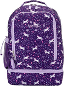 Bentgo Kids 2-in-1 Backpack & Insulated Lunch Bag - Durable 16” Backpack & Lunch Container in Unique Prints for School & Travel - Water Resistant, Padded & Large Compartments (Unicorn) by TinyTreasures Baby Boutique