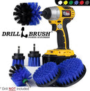 Pool Accessories - Cleaning Supplies - Drill Brush - 5 Piece Spin Brush Pool Cleaning Kit - Pool Supplies - Slide - Deck Brush - Hot Tub - Spa - Pond Liner - Pool Brush - Carpet Cleaner by CozyNest Decor