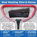 ProTuff 23" Fine Pool Net for PROS – “490 Promise” Unlimited Unconditional Replacement – Cleans 3X Faster Than Vacuum – Wide Pool Skimmer Net with Deep Bag for Easy Maintenance of Leaves, Bugs, Debris by GreenHaven Gardens