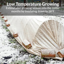 AlpineReach Plant Covers Frost & Sun Protection 10 x 30 ft - Thick 1.2 oz/yd² Freeze Blanket to Low 28 °F Temperatures Floating Row, Garden Fabric Material, Protect in Winter Cold, Gardening Down by GreenHaven Gardens