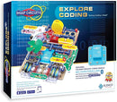 Snap Circuits Explore Coding, STEM Building Toy for Ages 8 to 108, Amazon Exclusive by TinyTreasures Baby Boutique