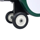 Double Flywheel Electric Log Splitter 7 Ton Portable Firewood Machine Steel - Black by HouseOfZazla