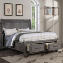 3 Piece Bedroom Set, Bed With 2 Nightstands by HouseOfZazla