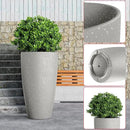 QCQHDU 21 inch Tall Planters for Indoor & Outdoor Plants, 2 Pack Sturdy Plant-Flower-Tree Pots for Front Porch Patio Deck Living Room Decor by GreenHaven Gardens
