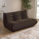 Bean Bag Chair, Loveseat Fireside Chair Bean Bag Sofa Large Bean Bag Chair for Adults, 2 Seater Bean Bag Chairs for Teens with High Density Comfortable Foam, Bean Bag for Living Room, Bedroom(Coffee) by CozyNest Decor