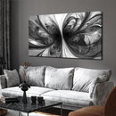 Black and White Pictures for Wall Abstract Art Wall Decor for Living Room Bedroom Office Wall Art 24 x 48 Inch by CozyNest Decor