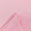 sancua Rectangle Tablecloth - 54 x 54 Inch - Stain and Wrinkle Resistant Washable Polyester Table Cloth, Decorative Fabric Table Cover for Dining Tables, Buffet Parties and Camping, Pink by CozyNest Decor