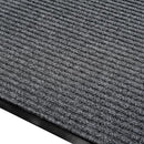 fani Heavy Duty Large Outdoor Indoor Entrance Doormat Waterproof Low Profile Entrance Rug Front Door Mat Patio Anti-Skid Rubber Back, 31x47 inch (Light Grey) by GreenHaven Gardens