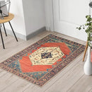 Keen Home Design 2x3 Rug - Machine Washable Entry Rug with Non-Slip Backing, Ideal for Enteryway, Kitchen, Bathroom, Laundry Room - Vintage, Easy Clean, Durable, Low Pile Rug - (2' x 3') by CozyNest Decor