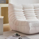 Bean Bag Chair for Adults, Oversized Loveseat Fireside Chair Comfy Lazy Floor Sofa, 2 Seater Lazy Sofa Couch Memory Foam Bean Bag for Living Room, Bedroom Apartment Office (Beige) by CozyNest Decor