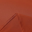 sancua Fall Tablecloth Rectangle - 60 x 84 Inch Burnt Orange - Stain and Wrinkle Resistant Polyester Fabric Table Cloth, Thanksgiving Table Cover for Dining Buffet Parties, Rust, Pumpkin Orange by CozyNest Decor
