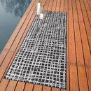 Keen Home Design Outdoor Runner Rug - 2x10 Washable Indoor/Outdoor Rug for Patio, Balcony, Kitchen, Garden, Beach, Deck and Porch. Size: 2'2" x 9'11" by CozyNest Decor