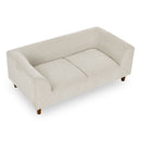 Modern Rectangular Pet Sofa With Backrest And Armrests For Small And Medium Dogs, Soft Cushion by HouseOfZazla