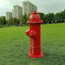 Fire Hydrant for Dogs to Pee On: Dog Fire Hydrant Pee Post Outdoor - 13" Training Post Statue for Yard Garden (Red) by GreenHaven Gardens