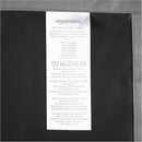 Amazon Basics Portable Blackout Curtain Shade with Suction Cups, 50"W x 78"L, 2-Pack, Dark Grey by TinyTreasures Baby Boutique