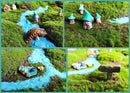HYG Miniature Fairy Garden Accessories, Figurines, Landscape Set, Potted Horticulture Ornaments for Decoration by GreenHaven Gardens