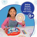 Spirograph Electric Machine - Arts and Crafts, Kids Toys, Art Supplies, Craft Supplies, Drawing Kit, Spiral Art, Classic Gear Design Kit, Case, Pens, Design Sheet Included, Ages 8+ by TinyTreasures Baby Boutique