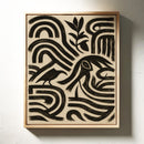 Raven Paths in Ink