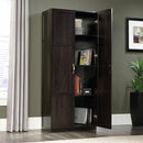 Sauder Storage Cabinet/ Pantry cabinets, 29.61 " x D: 16.02 " x H: 71.50", Cinnamon Cherry finish by CozyNest Decor