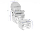 Mason - Comfortable Glider And Ottoman