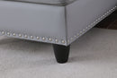 Irine - Sectional Sofa With Ottoman - Gray by HouseOfZazla
