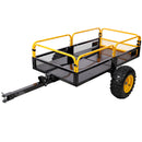 Heavy-Duty Tow-Behind Dump Cart