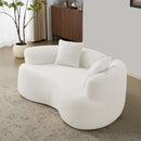Modern Curved Loveseat by HouseOfZazla