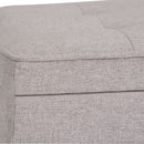 Cosmopolitan - Storage Ottoman Bench With Open Bottom