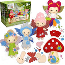 CRAFTILOO Fairy Sewing Kits for Little Girls 5 Easy Projects for Childrens Kid Crafts Make Your Own Felt Pillow Plush Craft Kit My First Sewing Kit Learn to Sew by TinyTreasures Baby Boutique
