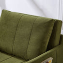 Upholstered Convertible Sleeper Sofa With 5 Position Backrest, Side Pockets, Storage by HouseOfZazla