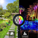 T-SUNUS Solar Landscape Spotlights Color Changing 4 Pack IP55 Waterproof Outdoor Christmas & Halloween RGB Pond Lights for Flag Yard Pathway Pool Patio Auto On/Off Adjustable Colorful Garden Lighting by GreenHaven Gardens