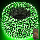 KNONEW 403FT 1000 LED Christmas String Lights Outdoor Green Wire Fairy Light 8 Modes & Timer Plug in Waterproof LED String Lights for Xmas Yard Tree Wedding Party Holiday Decorations(Green) by GreenHaven Gardens