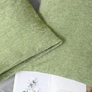 CaliTime Throw Pillow Covers Decorative 20 X 26 Inches Pack of 2 Cozy Chenille Standard Pillow Shams Cases for Couch Sofa Bed Living Room Home Sage Green by CozyNest Decor