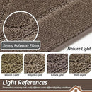 BEQHAUSE Dirt Trapper Door Mat 32" x 48", Doormat Non-Slip Entryway Rugs Washable, Dog Door Mat Stain Resistant and Absorbent Welcome Floor Mat for Front Back Door, Muddy Wet Shoes & Paws, Light Brown by CozyNest Decor