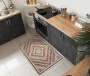 Keen Home Design 2x3 Rug - Machine Washable Entry Rug with Non-Slip Backing, Ideal for Enteryway, Kitchen, Bathroom, Laundry Room - Vintage, Easy Clean, Durable, Low Pile Rug - (2' x 3') by CozyNest Decor