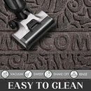Yimobra Welcome Mat Outdoor, 36x24 Waterproof Door Mat Outside Entrance, All-Weather Non Slip Front Door Mat, Low-Profile Entryway Mat Indoor, Porch and Patio, Brown by CozyNest Decor