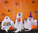 Halloween Decorations - Set of 3 Cute Spooky Ghosts Crafts - Ghost Decorations Indoor Halloween Decor for Party Table Home Room Kitchen Office by CozyNest Decor