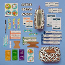 KeepGoing Small Travel First Aid Kit Kids – 60 Pc. Mini First Aid Kit for Purse, Diaper Bag, & Backpack with Latex-Free Bandages – 4 Oz., & 4.5 x 3.5 x 2 in, TSA-Approved by TinyTreasures Baby Boutique