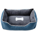Small Dog Bed with Anti-Slip Bottom and Washable Cover by HouseOfZazla